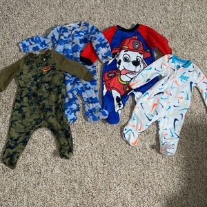 Baby Boy’s/Unisex Fleece Sleeper Bundle NB-3M